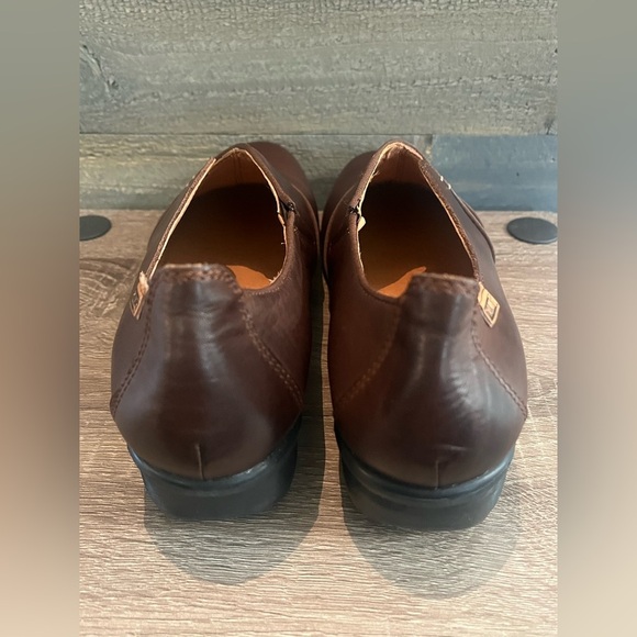 PIKOLINOS Dark Brown Leather Clogs Size 8.5 - Picture 10 of 13